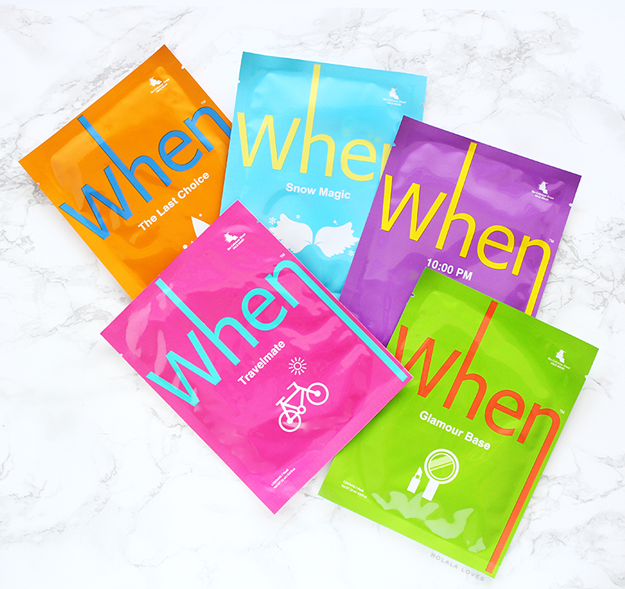 When's Skincare - set of 3 masks